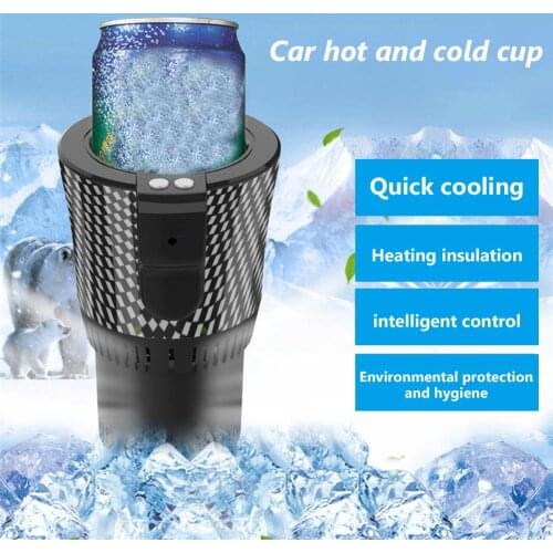 12V Universal Smart Electric Car Auto Beverage Cooling Heating Cup Drinks Holder Cooling Heating Cup Drinks Holder Cooling Heati