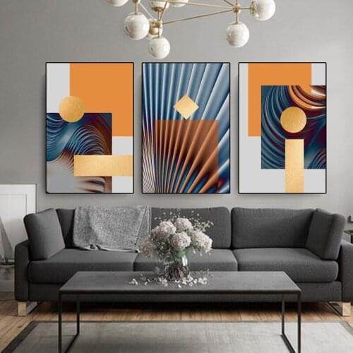 Abstract Pattern Canvas Painting Modern Living Room Wall Art Decorative Posters Prints Nordic Bedroom Home Decoration Pictures