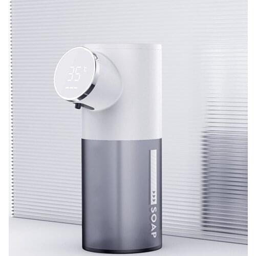 Infrared Sensor Automatic Foam Soap Dispenser USB Baby Wall-Mounted Soap Dispenser for Home Bedroom,White