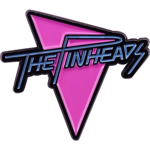 Back to the Future The Pinheads Lapel Pin Marty Mcfly Band Logo Brooch