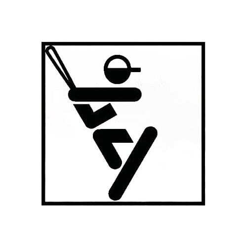 White/Black Baseball Player Sports Fan Stickers Car Decal Art Car Rear windshield Decor Waterproof Vinyl Decals Bumper L534