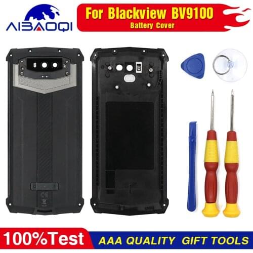 Battery Case Protective Battery Case Back Cover for 6.3 Inch Blackview BV9100 Phone Perfect Replacement Parts Free Tools