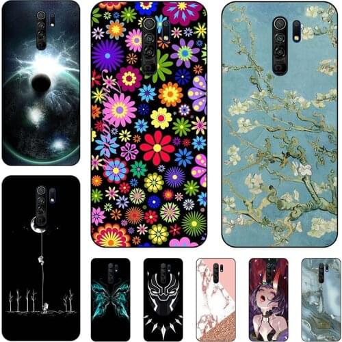 For Xiaomi Redmi 9 Redmi9 Case Soft TPU Silicone Case For Xiaomi Redmi 9 Redmi9 Cover Pandas Funda For Redmi 9 Redmi9 Shell