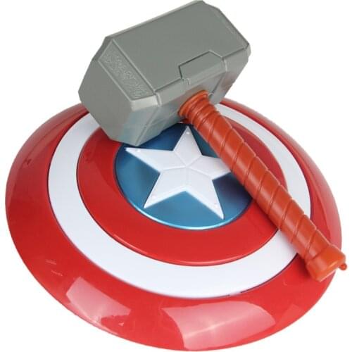Disney Marvel The Avengers Captain America Shield Mask Action Figures Adult Kids Toys Halloween Cosplay Prop Home Art Decor Gift