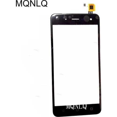 For BQ BQ-5057 Strike 2 BQs 5057 Touch Screen Digitizer Replacement with Tape Black MQNLQ