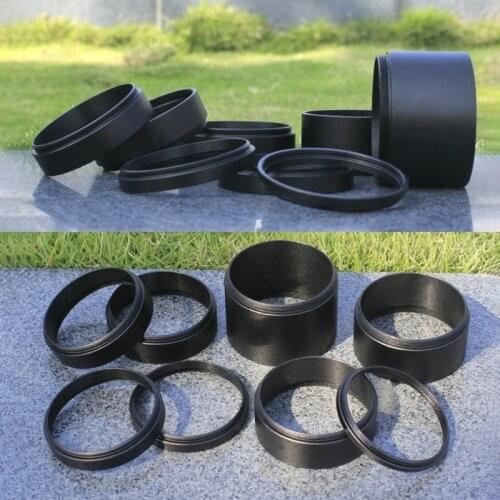 M48 Extension Tube Kit 3/5/7/10/12/15/20/30mm M48x0.75 on Both Sides for Astronomy Professional Telescope Astrophotogra