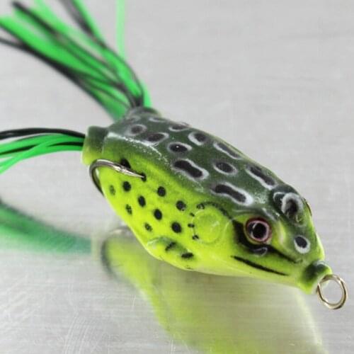 Frog Lure Soft Lures Artificial Fishing Bait Topwater Wobbler Bait for Pike Snakehead Article Gear FK88