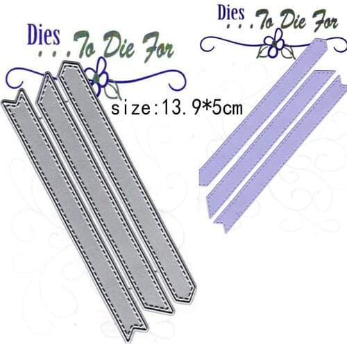 Lrregular rectangle Metal Cutting Dies for DIY Scrapbooking Photo Album Decorative Embossing DIY Paper Cards Cutting Molds