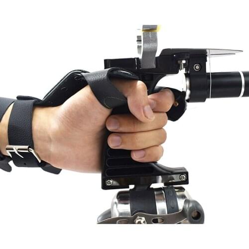 Fishing shooting slingshot with folding wrist catapult Professional hunter hunting fishing slingshot