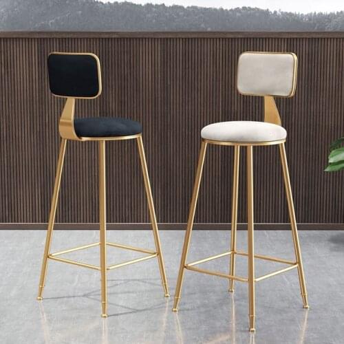 Dinning Chairs Chaises Salle Manger High Foot Coffee Bar Chairs Taburete Living Room Chair sillas de comedor 의자 Dinning Chair