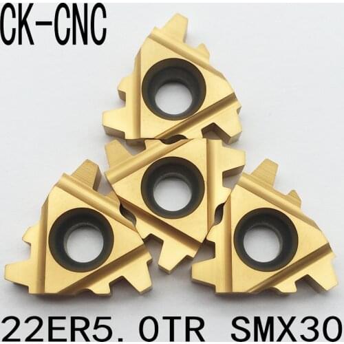 22ER 5.0TR SMX30 SMX35 Carbide Insert Threading Turning Tools Boring BAR TR5.0 tools blade High cost performance Free shipping