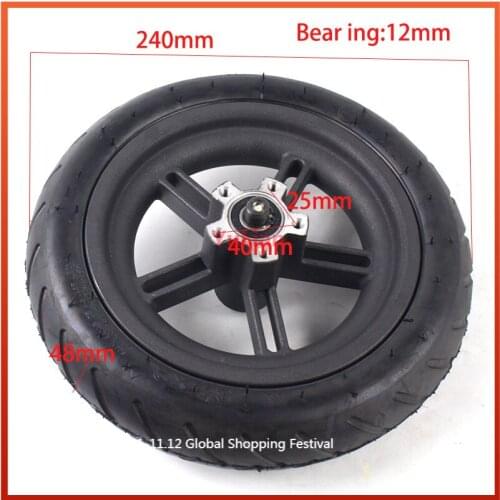 Free shipping 8.5 inch for Xiaomi Mijia M365 Electric Scooter rear wheels 8 1/2x2 Inflation Wheel tire and alloy wheel hub