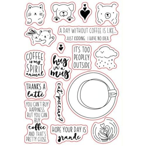 Animal Clear Stamp Or stamp for DIY Scrapbooking/Card Making/Kids Fun Decoration Supplies A502