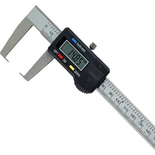 0-300mmx60mm Digital Outside Groove Caliper with flat measuring points outside groove venier caliper