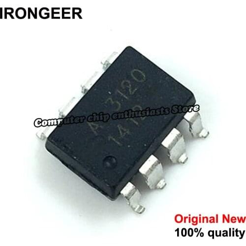 10PCS HCPL3120 SOP8 HCPL-3120 SOP A3120 SOP-8 SMD