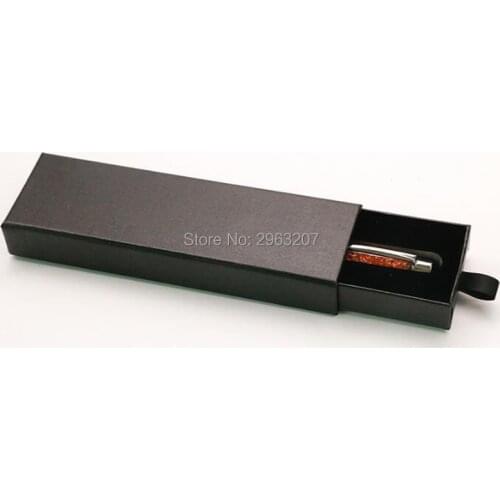 100pcs Top Quality Advertising Gifts Pencil Case Wholesale Business Pen Gift Box Papercoard Drawer Pen Box