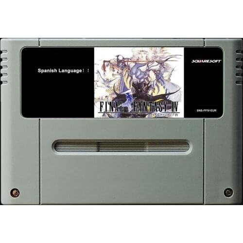 16Bit Games ** FF 4 ( Spanish PAL Version!! Spanish Language!! )