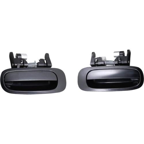 2PCS REAR PAIR BLACK EXTERIOR door handle for FOR TOYOTA Corolla 1998 1999 2000 2001 2002