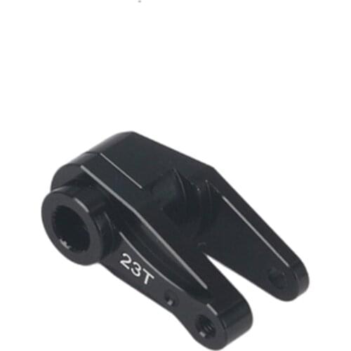 RC 2pcs/set Aluminum Alloy 23T/25T Steering Gear Swing Arm Servo Arm for Axial 1/10 RBX10 Ryft RC Crawler Car Modification Part