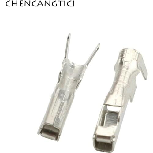 50 Pcs Automotive Wire Terminal Crimping Loose Brass 1.8MM Splice Pins For Car Electrical Cable Connectors DJ621-G1.8A