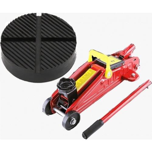 Car Lift Jack Stand Pads Black Rubber Slotted Floor Pad Frame Rail Adapter for Hyundai Mazda Volvo Renault Vauxhall Mitshubishi