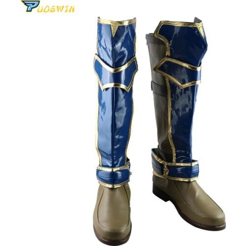 Anime Fire Emblem Ike Cosplay Boots Shoes