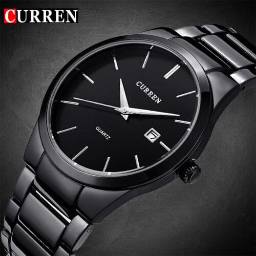 Men Watch CURREN 2020 Top Luxury Brand Men Analog sports Quartz Wristwatch Business Date Display clock relogio masculino 8106