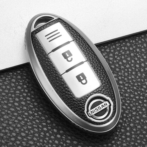 Key cover case for nissan juke leaf micra k12 note patrol qashqai j11 j10 tiida versa x-trail xtrail x trail t32 Infiniti