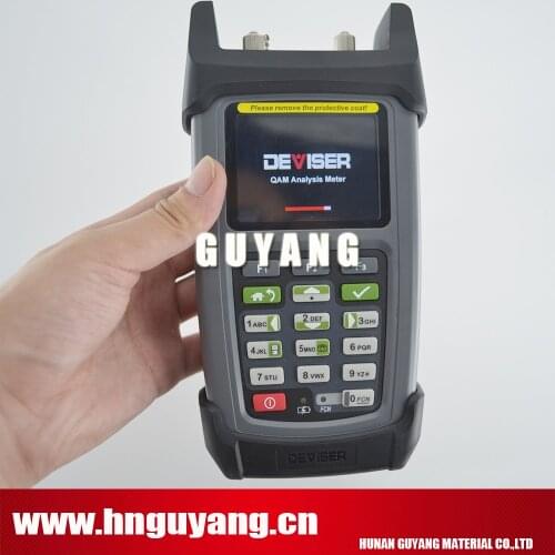 Deviser DS2460Q catv meter QAM Analysis Meter Signal Level Meter Fast spectrum analysis, 5~1220 MHz