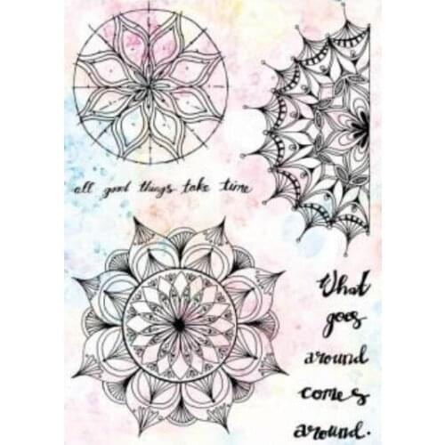 Background Transparent clear Stamp Seal for DIY scrapbooking photo album Decorative clear stamps A908