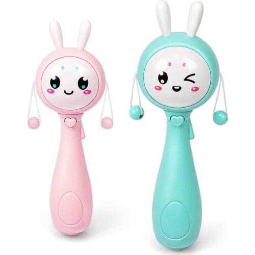 Baby Music Teether Rattle Toy for Child 0-12 Education Mobile Cot Kids Bed Bell Newborn Stroller Crib Infant Pacifier Weep Tear