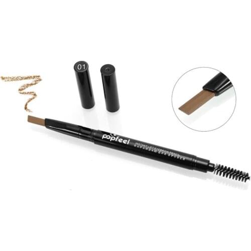 Eyebrow Pencil Professional Waterproof Two Sides Popfeel Eye Brow Natural Makeup Comestics Tools Easy To Wear Eyebrow maquiagem