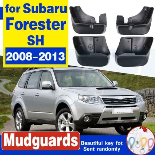 Set Car Mud Flaps For Subaru Forester SH 2008 2009 - 2013 Mudflaps Splash Guards Mud Flap Mudguards Fender Front Rear 2010 2012