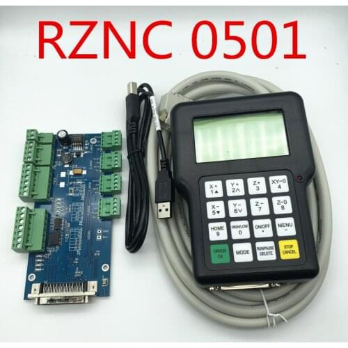 RZNC 0501 DSP Controller 3 Axis 0501 System For Cnc Router DSP0501 HKNC 0501HDDC Handle Remote English Version Manual NEWCARVE