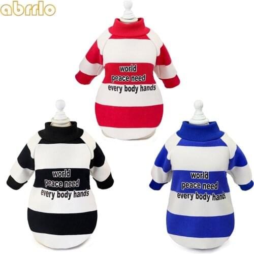 Pets Dog Clothes Yorkie Chihuahua Cotton Sweatshirt Winter Warm Clothing For French Bulldog Dachshund Small Dog Sweater Costume