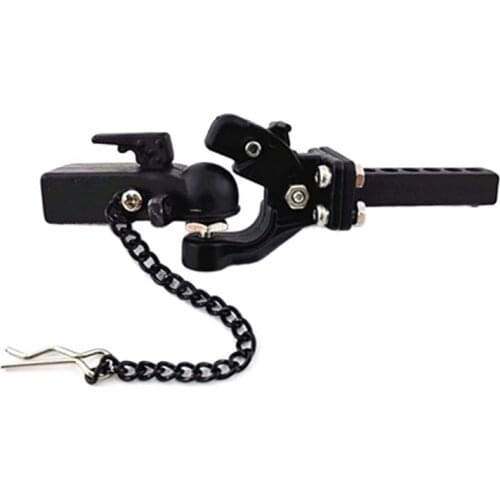 Metal Hitch Trailer Hook for SCX10 90046 TRX4 1/10 RC Crawler Car