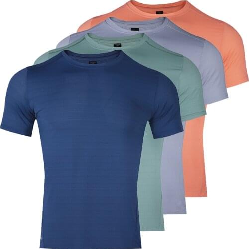 Fashion Pure Color T Shirt Male Short Sleeve Compression Shirts Summer Training Musculation Gym Clothing XS-4XL Running T-Shirts