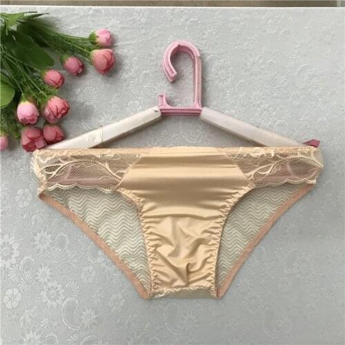 2018 mens underwear briefs Male transparent lace panties cockcon slip homme sexy men underwear gay clothing for men