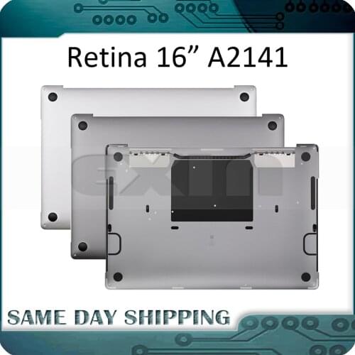 NEW Laptop 16" A2141 Bottom Case Lower Battery Housing Back Cover for Macbook Pro Retina 16" EMC 3347 Late 2019 Year Grey Silver