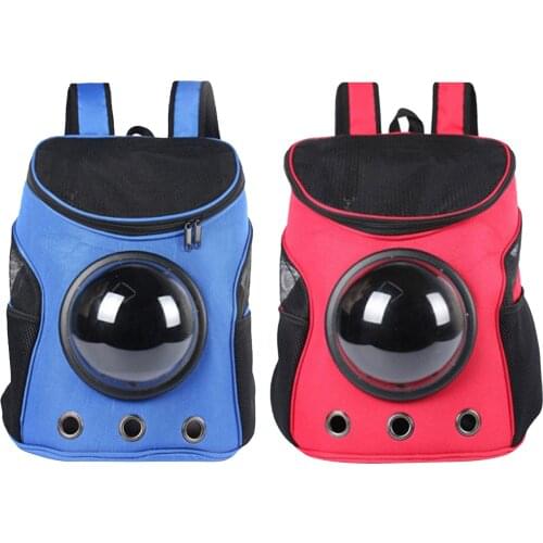 Portable Pet Capsule Backpack Cat Carrier Bubble Bag Waterproof Travel Backpack