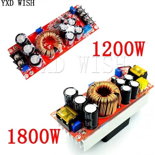 1200W/1800W DC Converter Boost Car Step-up Power Supply Module 20A 40A 20A Voltage Converter CV Boost Converter Regulator