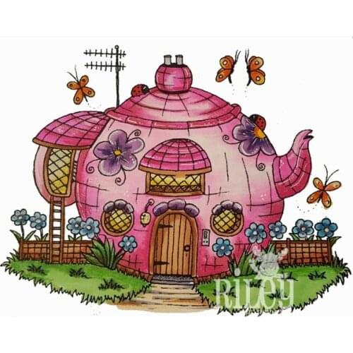 Castle Transparent Clear Silicone Stamp/Seal for DIY scrapbooking/photo album Decorative clear stamp A7160