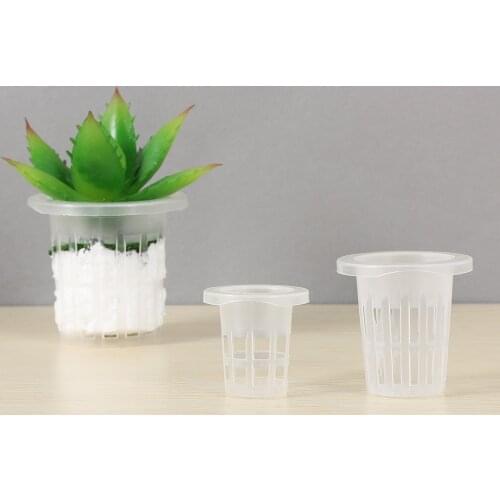 10/50pcs Hydroponic Vegetables Flower Pots Seed Trays Nursery Sponge Soilless Cultivation System Garden Planting Supplies