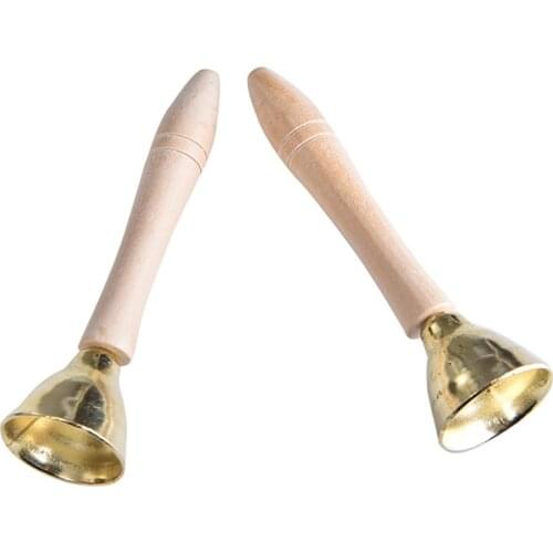 2Pcs Orff Kids Early Education Knocking Bell Musical Percussion Instrument Toy