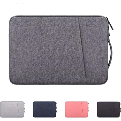 Laptop Sleeve Bag 13.3/14.1/15.6 inch Notebook Handbag Macbook Air Pro Case Cover Waterproof Side Carry Laptop Line Sleeve