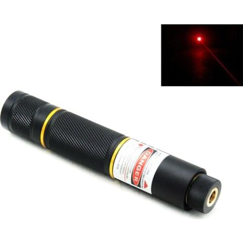 650nm Red Laser Pointer Focusable Dot Long Time Working Portable Flashlight