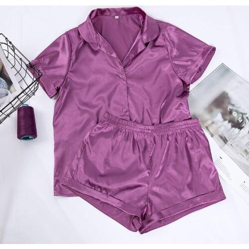 Женские шелковые пижамы HiLoc China At AliExpress