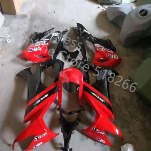 Red black Bodywork For Kawasaki Ninja ZX-10R 2008 2009 2010 ZX10R 08-10 ZX 10R Motorcycle Fairing (Injection molding)