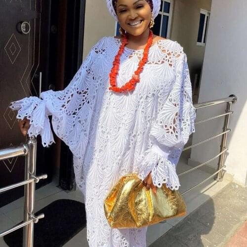 Lace African Dresses for Women Dashiki Traditional Boubou Robe Africaine Femme 2021 Long Africa Maxi Dress African Clothes