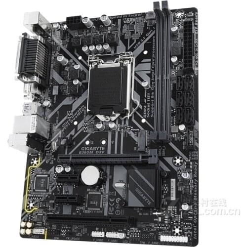 New Gigabyte B360M D3V original motherboard LGA 1151 DDR4 DVI VGA B360 Micro ATX desktop motherboards